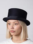 Шляпа CHRISTYS арт. WOOL FELT DRESSAGE cst100010 (темно-синий)